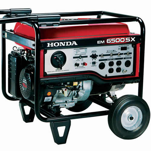 Honda 5500 watt portable generator w/ electric start