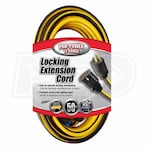 Coleman Cable 12 GA, 50 FT Locking Outdoor Extension Cord