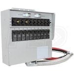 Reliance Controls 30-Amp (120/240V 10-Circuit) Transfer Switch w/ Interchangeable Breakers