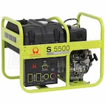 Pramac S5500 - 5000 Watt Electric Start Portable Diesel Generator