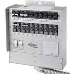 Reliance Controls 50-Amp (120/240V 10-Circuit) Transfer Switch w/ Interchangeable Breakers (Scratch & Dent)