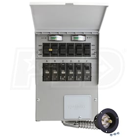 View Reliance Controls Pro/Tran 2 - 30-Amp (120/240V 6-Circuit) Indoor Transfer Switch