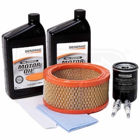 View Generac Guardian Maintenance Kit for 12-18kW (760/990cc) w/ 5W-20 Synthetic Oil (2008 to 2012)