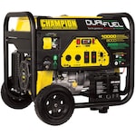 Champion 100297 - 8000 Watt Electric Start Dual Fuel Portable Generator (CARB) w/ 30-Amp Power Transfer Kit