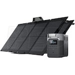 EcoFlow DELTA 1000 - 1008Wh Portable Power Station w/ (2) 110-Watt Solar Panels
