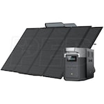 EcoFlow DELTA Max 2000 - 2016Wh Portable Power Station w/ (2) 400-Watt Solar Panels