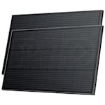 EcoFlow 100-Watt Rigid Solar Panel For EcoFlow Power Stations (2-Pack)