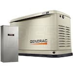 Generac Guardian™ 11kW Aluminum Standby Generator System (200A Service Disconnect + AC Shedding) w/ Wi-Fi + 3