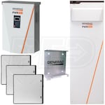 Generac PWRcell™ 9kWh Essentials Package - 7.6kW (120/240V Single-Phase) Inverter, Outdoor Cabinet w/ (3) 3.0 kWH Batteries