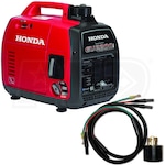 Honda EU2200i Companion 1800 Watt Portable Inverter Generator w/ Bluetooth® & CO-MINDER™ & Parallel Cables Kit (49-State)
