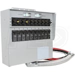 Reliance Controls Pro/Tran 2 - 30-Amp (120/240V 10-Circuit) Transfer Switch w/ Interchangeable Breakers
