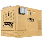 Winco ULPSS8B2WS/F - 8kW Standby Generator for Off Grid Applications, w/ 12V Solar Battery Charger & Ext. Receptacles