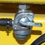 generator fuel valve