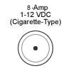8-Amp DC - Cigarette Adapter