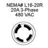 NEMA L16-20R