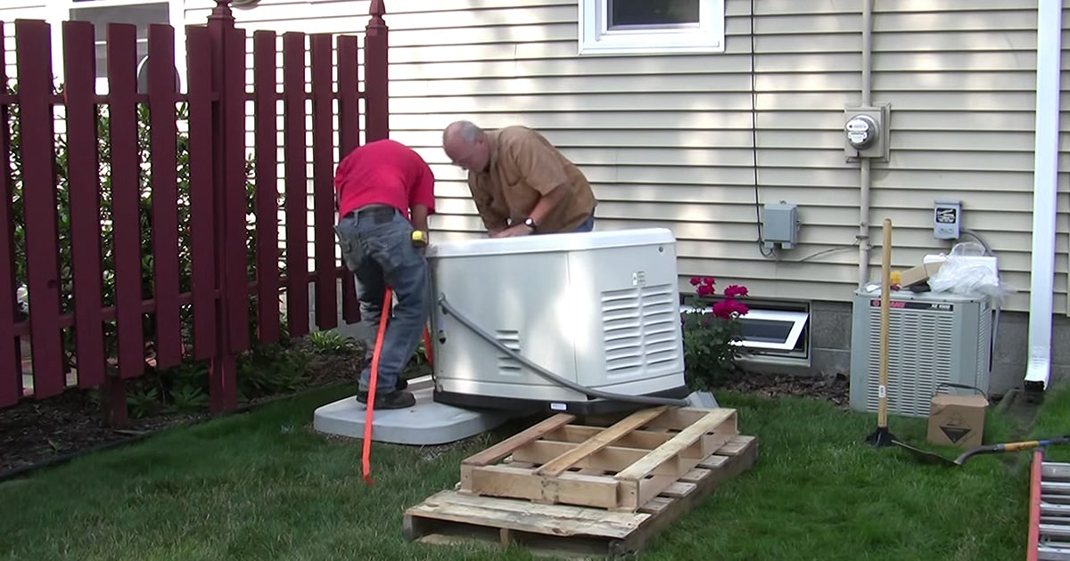 Generator installation