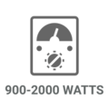 900 - 2000 Watts