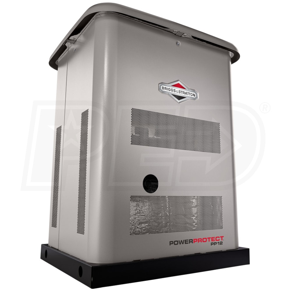 Fumble The guests Go back Briggs & Stratton 040666 Power Protect™ 12kW Steel Standby Generator System