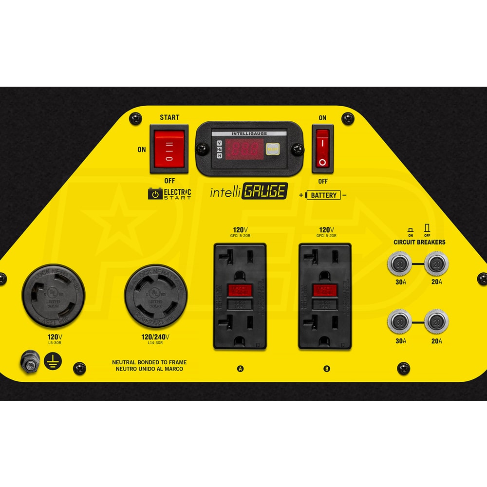 Champion 100165 7500 Watt Electric Start Dual Fuel Portable Generator