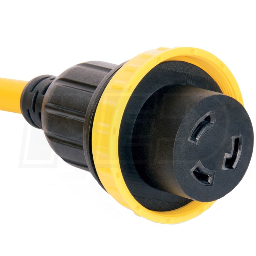 Champion 100827 30Foot 30Amp RV TT30P to L530R Generator Power Cord
