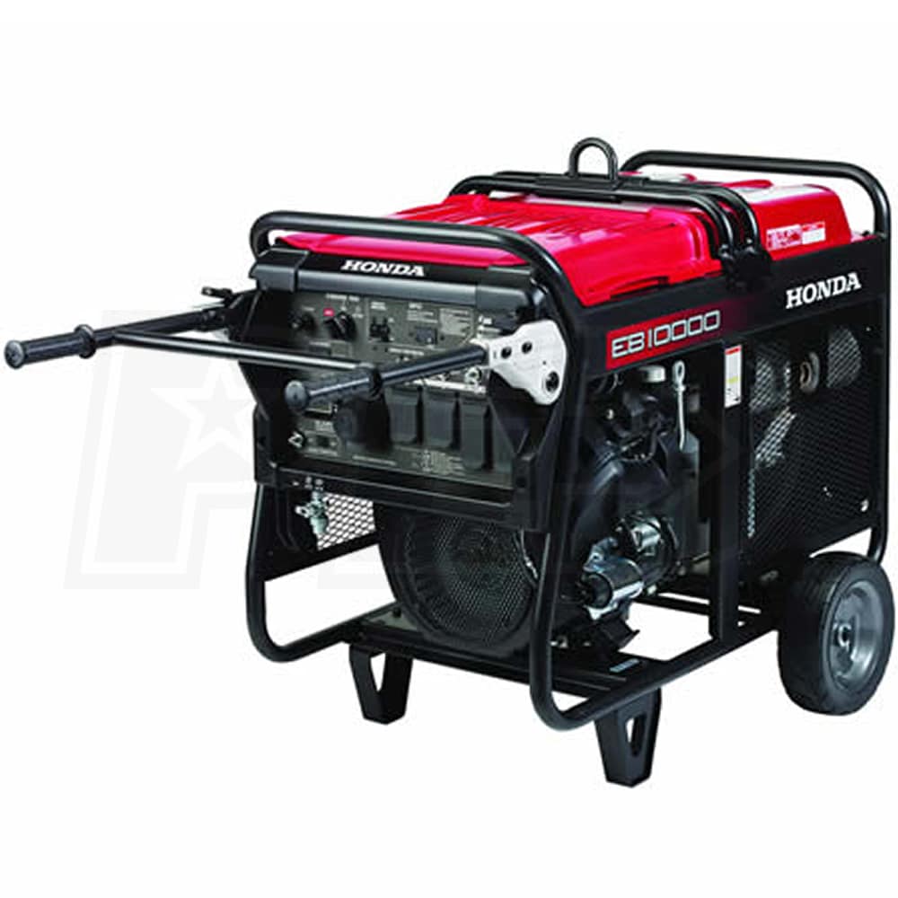Honda EB10000AN EB10000 9000 Watt Electric Start Portable Industrial Generator w/ COMINDER