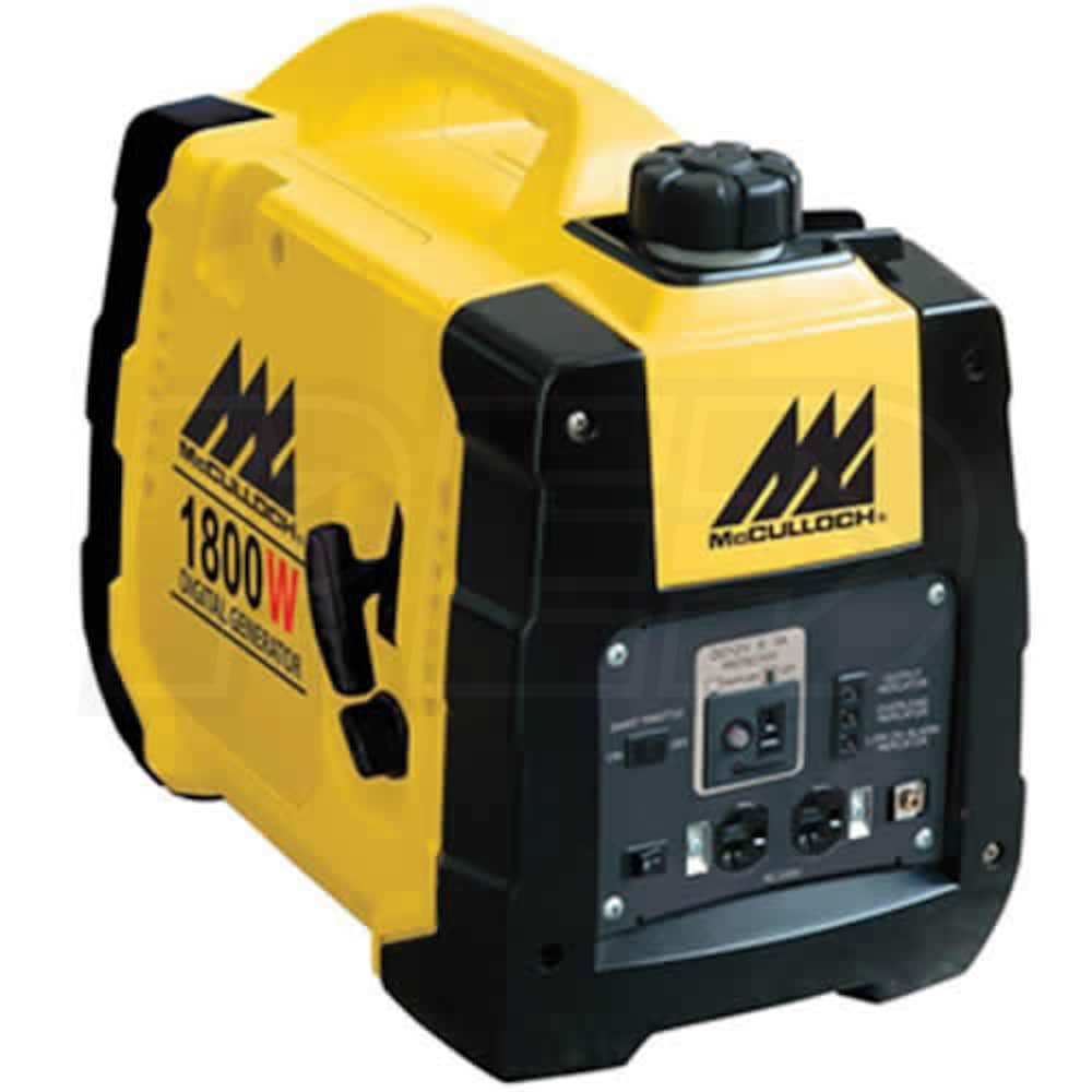 McCULLOCH ガソリン発電機 FGG350MK 3760W McCulloch FDD210 1600 Watt Inverter Digital Generator