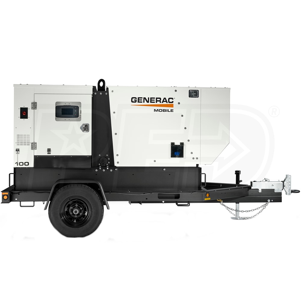 Generac MDG100DF4STD3 80kW Prime / 85kW Standby SkidMount Diesel