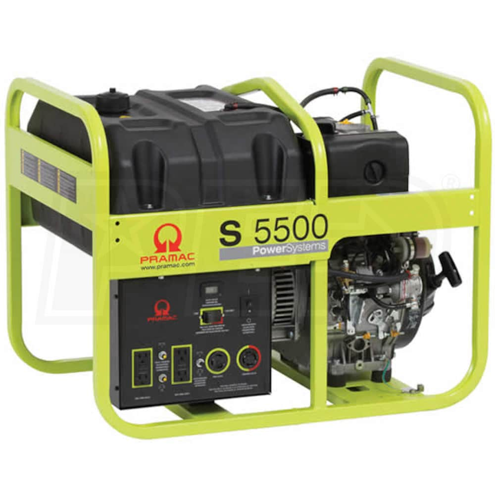 Pramac S5500 5000 Watt Electric Start Portable Diesel Generator