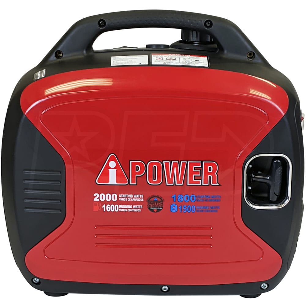 AiPower SUA2000ID SUA2000iD 1600 Watt DualFuel RVReady Portable Inverter Generator w