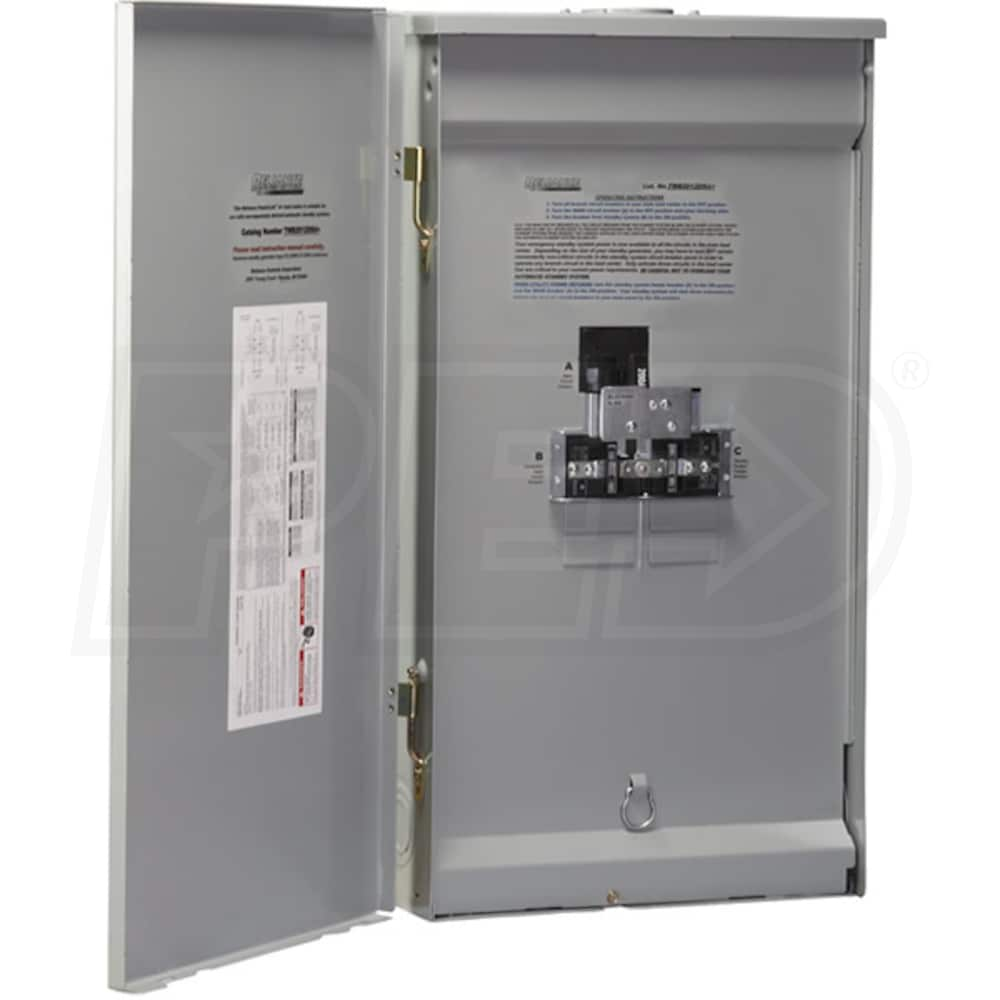 Reliance outdoor transfer switch