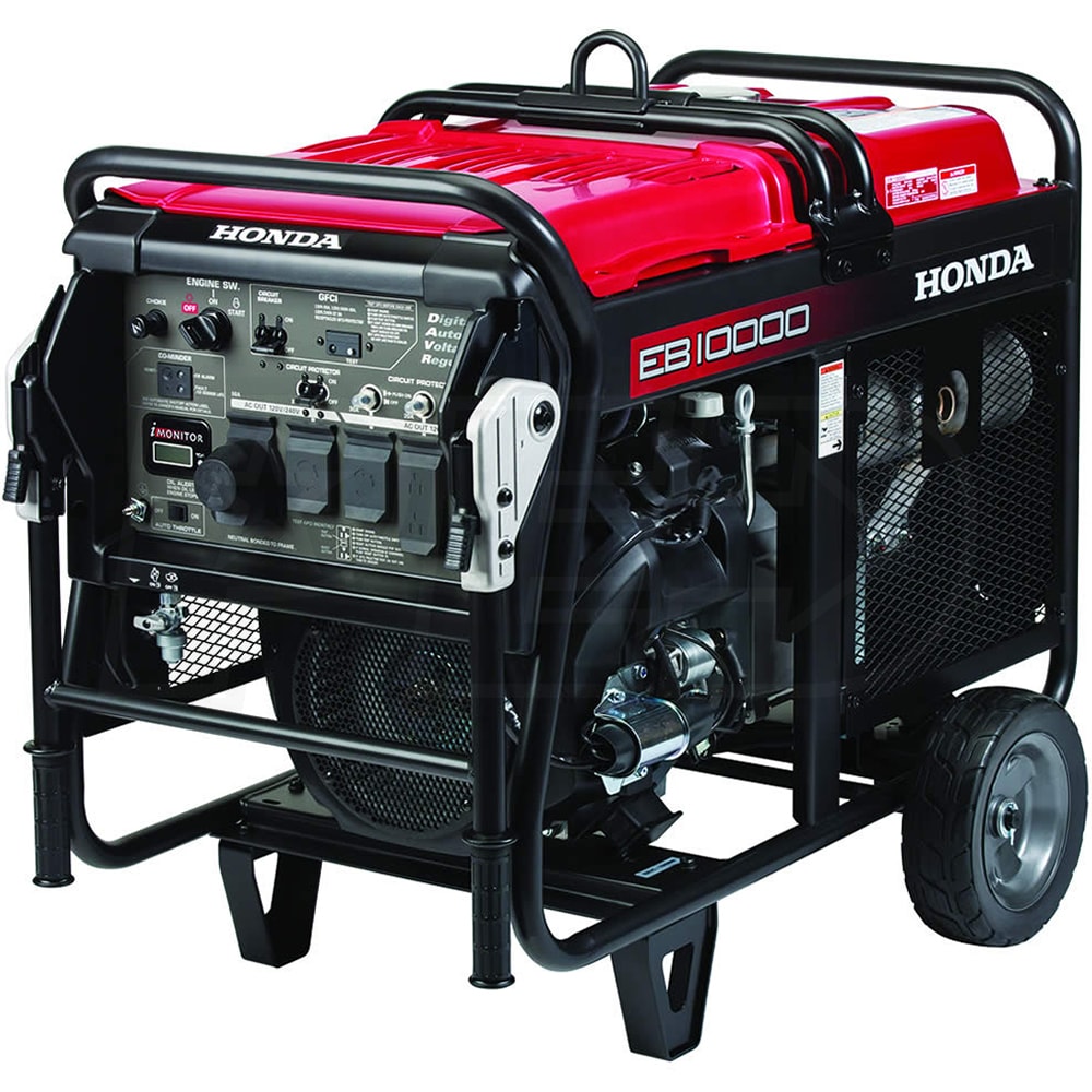 Honda EB10000 - 9000 Watt Electric Start Portable Industrial Generator