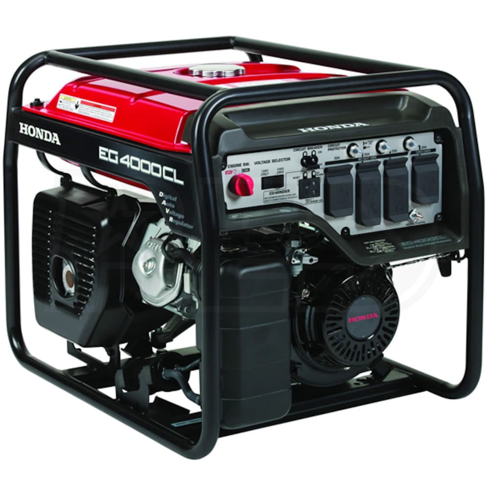 overfladisk bur Fellow Honda EG4000CLAN EG4000C - 3500 Watt Portable Generator w/ CO-MINDER™  49-State