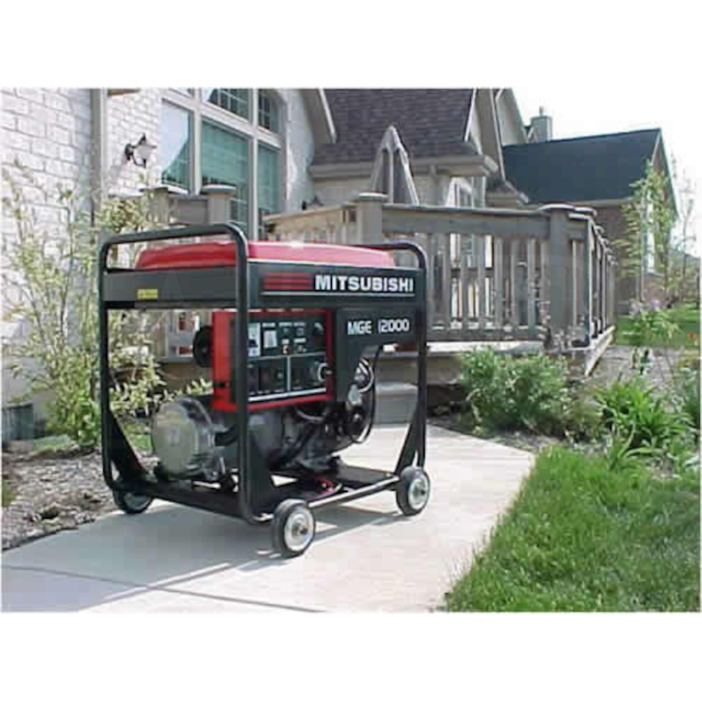 Mitsubishi MGE12000REU 9,500 Watt Professional Electric Start Generator