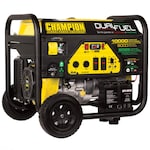 Champion 100297 - 8000 Watt Electric Start Dual Fuel Portable Generator (Scratch & Dent)