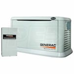 Generac Guardian Series™ 5744 - 20 kW Emergency Power System w/ Aluminum Enclosure & 200A SE ATS
