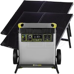 Goal Zero YETI&reg; 6000X Lithium Solar Generator Portable Power Station w/ Wi-Fi & (2) Boulder&trade; 200 Briefcase Solar Panel & Combiner Cable