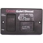 Cummins Onan Deluxe Remote Start Panel w/ Hour Meter For 5-12.5kW Diesel RV Generators