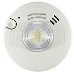 BRK - Smoke and Carbon Monoxide Alarm with Battery Backup - LED Smart Strobe