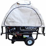 GenTent&reg; 20k Stormbracer&reg; Rain/Wet Weather Safety Canopy (Tan, XL Size 10kW+ w/ Heat Shields)