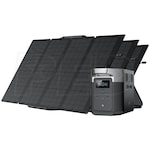 EcoFlow DELTA Max 1600 - 1612Wh Portable Power Station w/ (3) 160-Watt Solar Panels