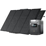 EcoFlow DELTA MINI - 822Wh Portable Power Station w/ (2) 160-Watt Solar Panels