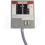 Generac 6376 - 30-Amp Prewired Indoor Manual Transfer Switch (6-10 Circuits)