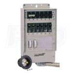 Reliance Controls 30-Amp (120/240V 6-Circuit) Transfer Switch w/ Interchangeable Breakers & Inlet