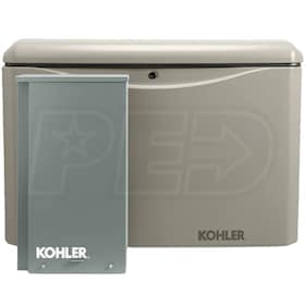View Kohler 14kW Aluminum Standby Generator (200A Service Disconnect Switch w/ Load Shedding)