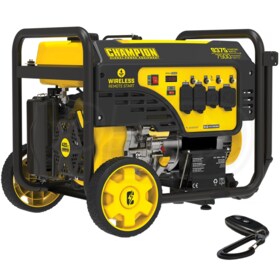 View Champion 201004 - 7500 Watt Electric Start Generator w/ RV Outlet & Wireless Remote (CARB)