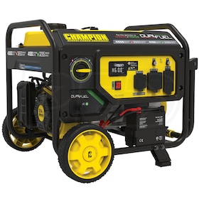 View Champion 201157 - 3650 Watt Electric Start Dual Fuel Portable Generator w/ RV Outlet & CO Shield® (CARB)