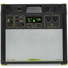 View Goal Zero YETI® 3000 Lithium V2 Solar Generator Portable Power Station w/ Wi-Fi