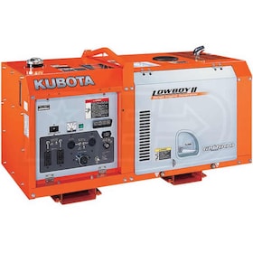 View Kubota GL11000 - 11,000 Watt Lowboy II Series Industrial Diesel Generator (CARB)