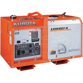 View Kubota GL7000 - 7000 Watt Lowboy II Series Industrial Diesel Generator (CARB)