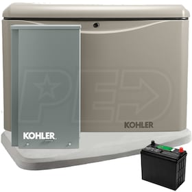 View Kohler 14kW Aluminum Standby Generator System (200A Service Disconnect Switch w/ Load Shedding) + 3